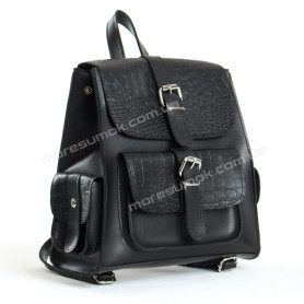 Женские рюкзаки R011 black-crocodile-karmany Женские рюкзаки R011 black-crocodile-karmany