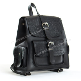 Женские рюкзаки R011 black-crocodile-karmany