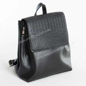 Женские рюкзаки R014 black-crocodile-kombi