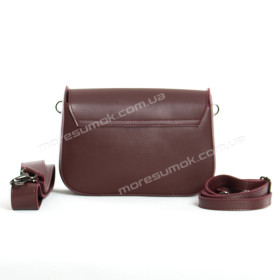 Сумка крос-боді 102 bordo-zamsha