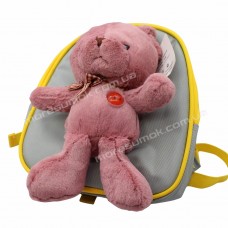 Дитячі рюкзаки 0617 bear dark pink