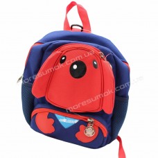 Детские рюкзаки 2020 dog blue-red