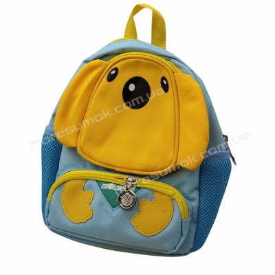 Дитячі рюкзаки 2020 dog light blue-yellow
