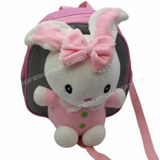 Детские рюкзаки 0617 rabbit girl light pink