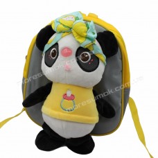 Дитячі рюкзаки 0617 panda yellow