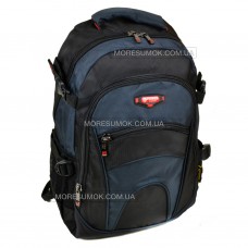 Мужские рюкзаки 9609 black-blue