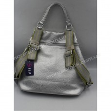 Жіночі рюкзаки H038 silvery