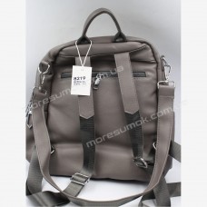 Женские рюкзаки 8219 gray
