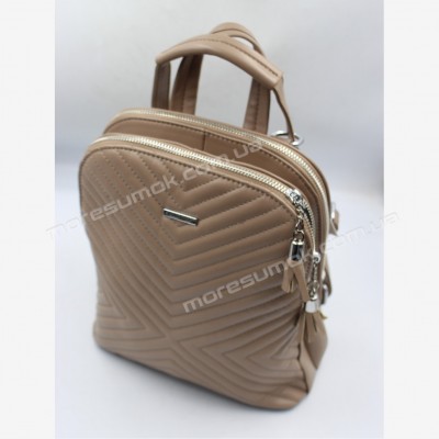 Жіночі рюкзаки CD-8382 beige
