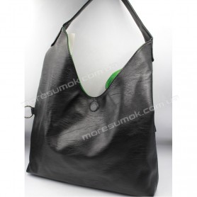 Сумки осень-зима X407 black-green