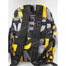 Спортивные рюкзаки 0928 gray-yellow
