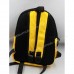 Детские рюкзаки W9828 black-yellow