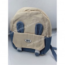 Дитячі рюкзаки M-010 beige-light blue