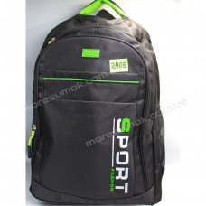 Спортивні рюкзаки 2408 black-green