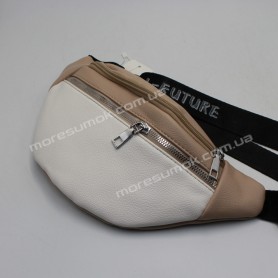 Жіночі бананки 6299 khaki-white