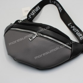 Жіночі бананки 6299 black-gray