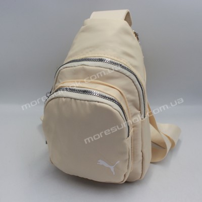 Спортивные бананки 533-1 Pu beige