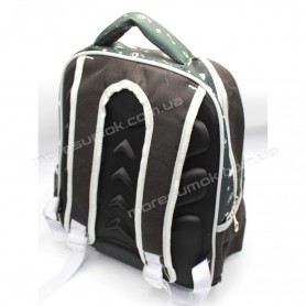 Школьные рюкзаки 1185-1 black-gray