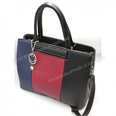 Сумки женские 6209 black-blue-red