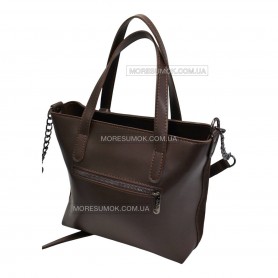 Сумки жіночі 112 chocolate-zamsha Сумки жіночі 112 chocolate-zamsha
