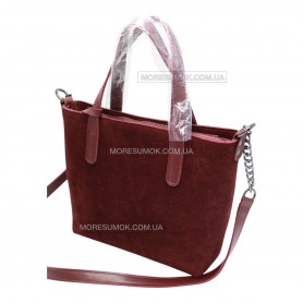 Сумки жіночі 112 bordo-zamsha Сумки жіночі 112 bordo-zamsha