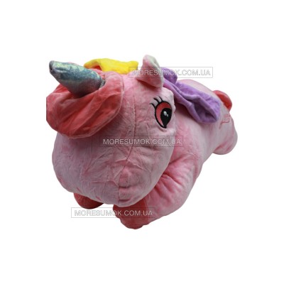 Игрушки-пледы Unicorn 50 cm pink