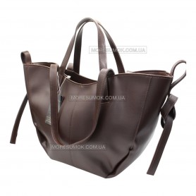 Сумки жіночі 248N chocolate zamsha Сумки жіночі 248N chocolate zamsha