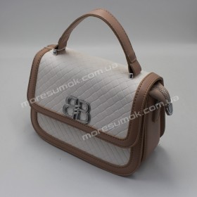 Сумки крос-боді 345 khaki-white