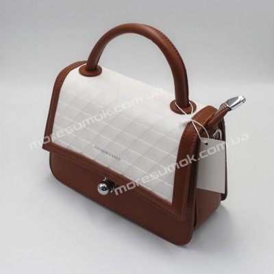 Сумки крос-боді 344 brown-white