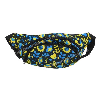 Спортивні бананки bo-03 sunflowers black