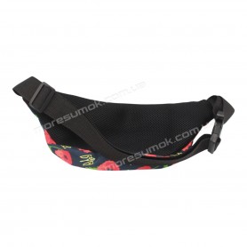 Спортивні бананки bo-03 poppy flower black