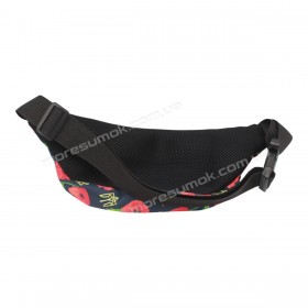 Спортивні бананки bo-03 poppy flower black