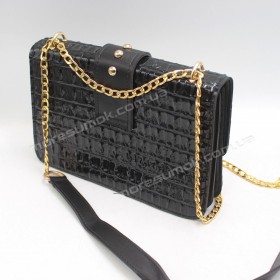 Сумки крос-боді 832 black-crocodile-gold