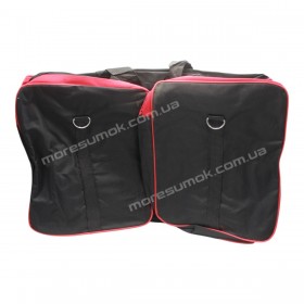Дорожные сумки 616-75 black-red
