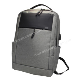 Чоловічі рюкзаки 1171 light gray-black