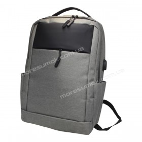 Мужские рюкзаки 1171 light gray-black
