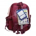 Шкільні ранці N2501-32 wine-pink