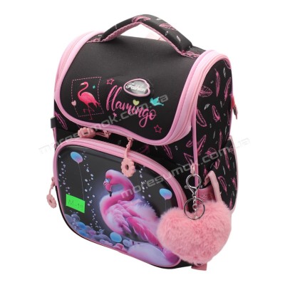 Школьные рюкзаки M-19 black-pink