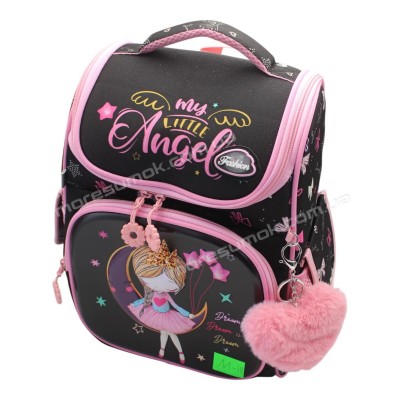 Школьные рюкзаки M-18 black-pink