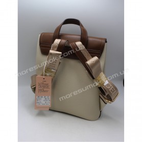 Жіночі рюкзаки Y6761 beige white