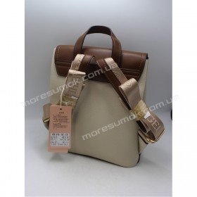 Жіночі рюкзаки Y6761 beige white