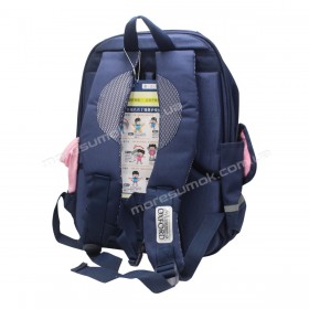 Шкільні ранці N2501-33 blue-pink