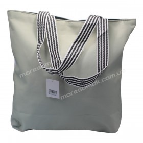 Пляжні сумки 065 white-green