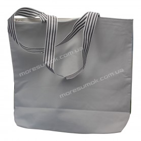 Пляжні сумки 065 light blue-white-a