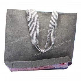 Пляжні сумки 065 light blue-gray