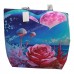 Пляжні сумки 065 light blue-white-b