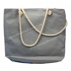 Пляжні сумки 077 gray-b