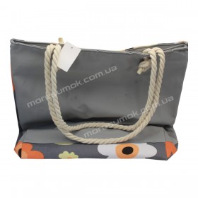 Пляжні сумки 077 gray-d