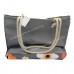 Пляжні сумки 077 gray-d