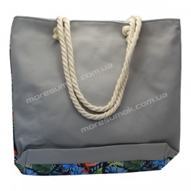 Пляжні сумки 077 gray-g